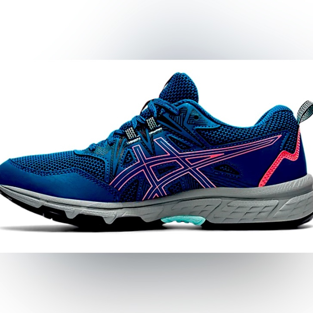 NWT ASICS Women's Gel-Venture Waterproof 8 Trail Running Shoe |Size 7 - Picture 8 of 13